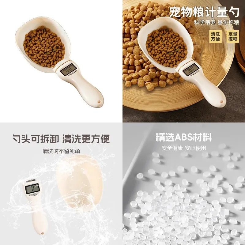 Portion Scale Digital - Digital Measuring Spoon for Pet Food
