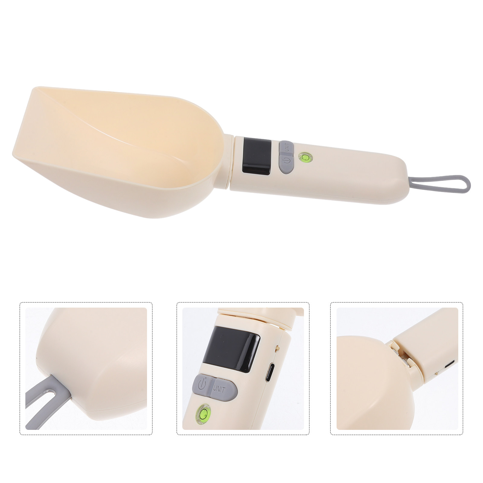 Portion Scale Digital - Digital Measuring Scoop with Weight Scale
