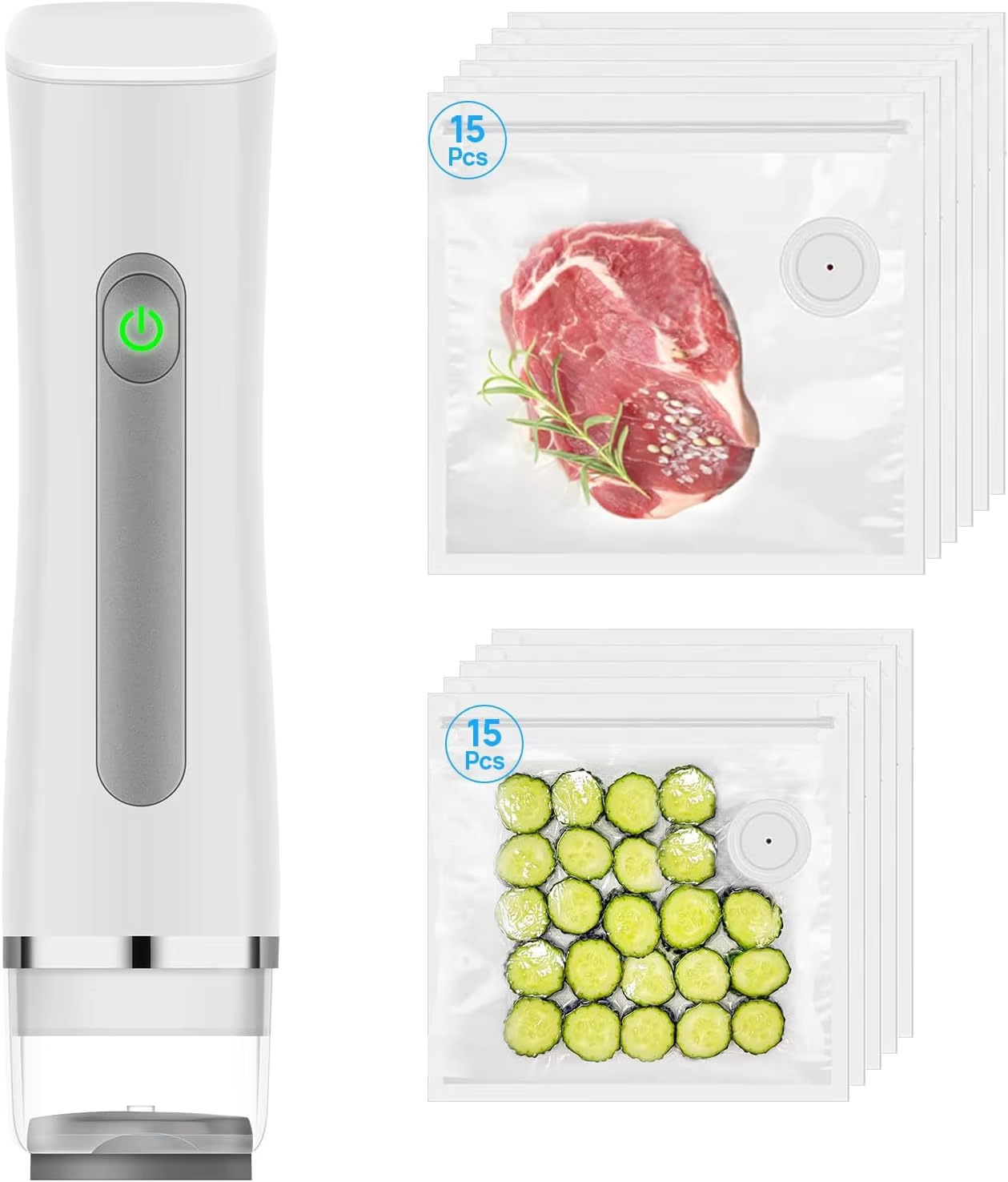 Meal Prep Vacuum Seal - Vacuum Sealer for Food with Visual