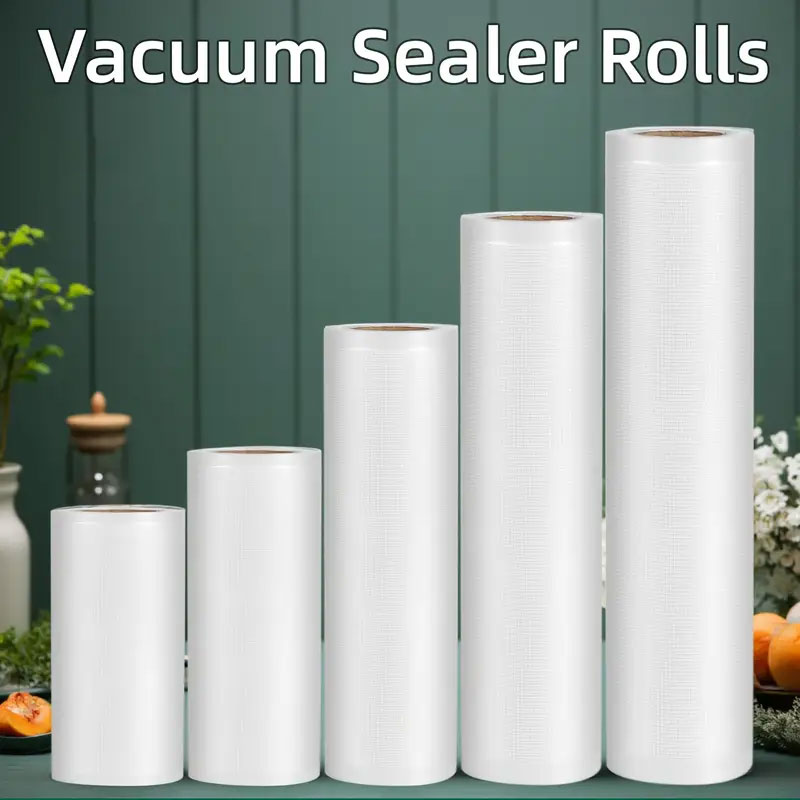 Meal Prep Vacuum Seal - 500CM Vacuum Seal Bags Roll Non-Slip