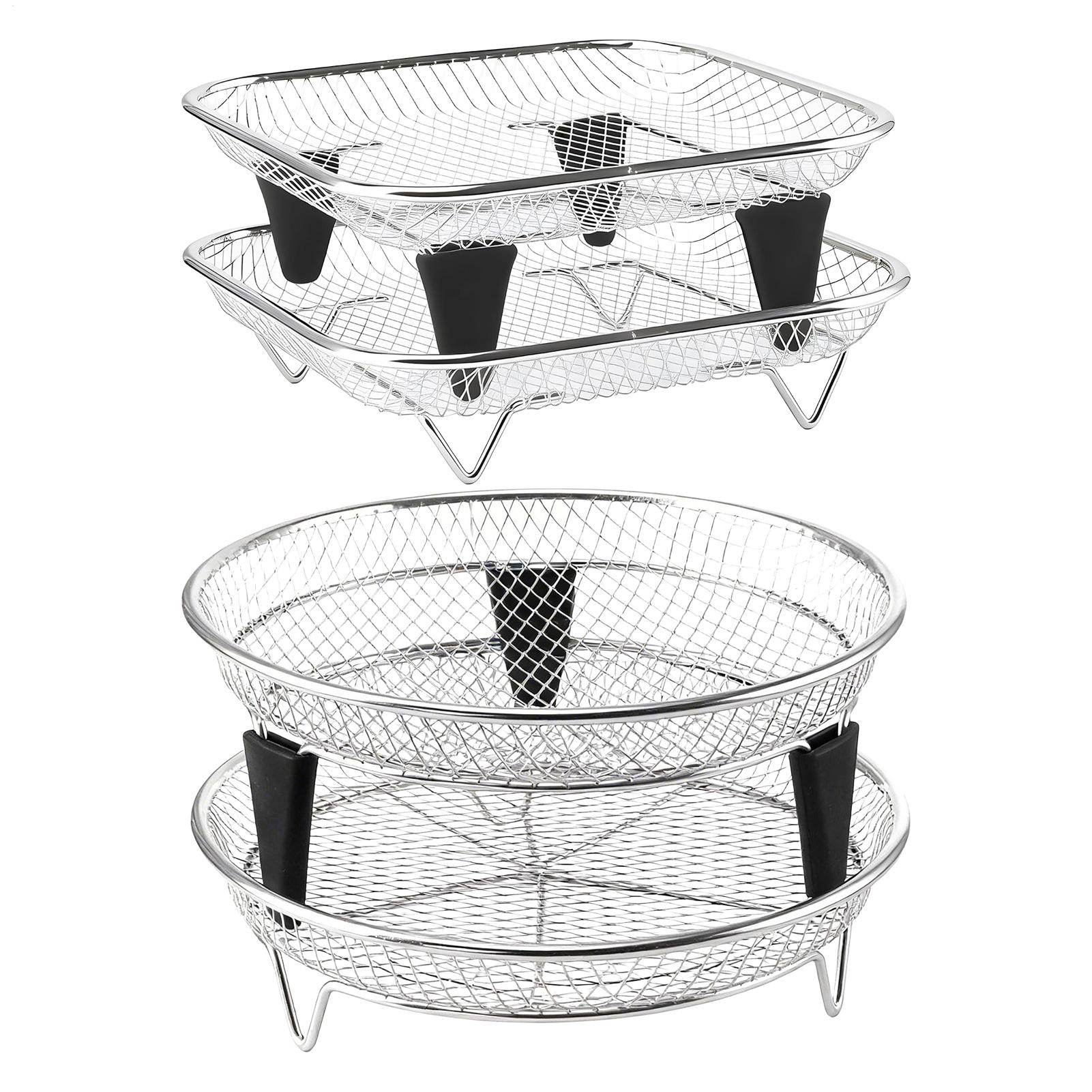 Air Fryer Basket Stainless Ste - đánh giá và giá Meal Prep Chef