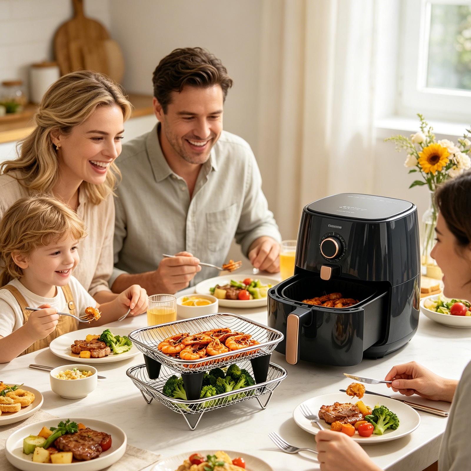 Air Fryer Basket Stainless Ste - đánh giá và giá Meal Prep Chef