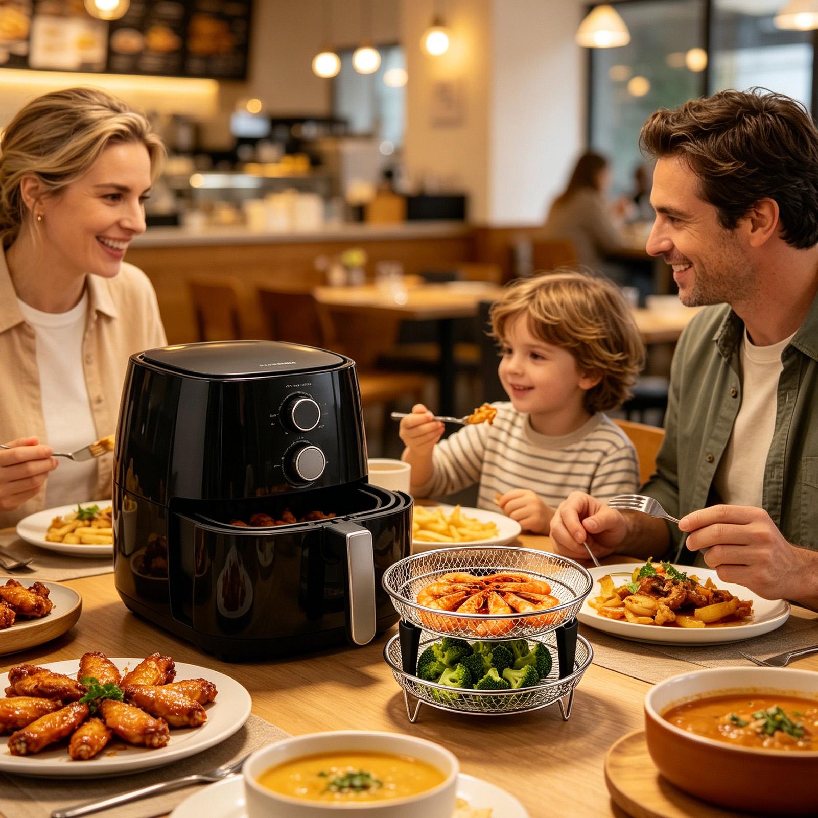 Air Fryer Basket Stainless Ste - đánh giá và giá Meal Prep Chef