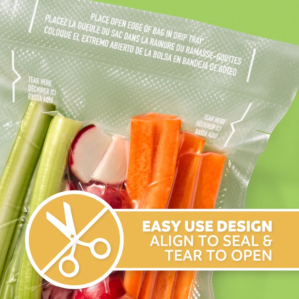 FoodSaver Pint Vacuum Seal Bag - đánh giá và giá Meal Prep Vacuum Seal