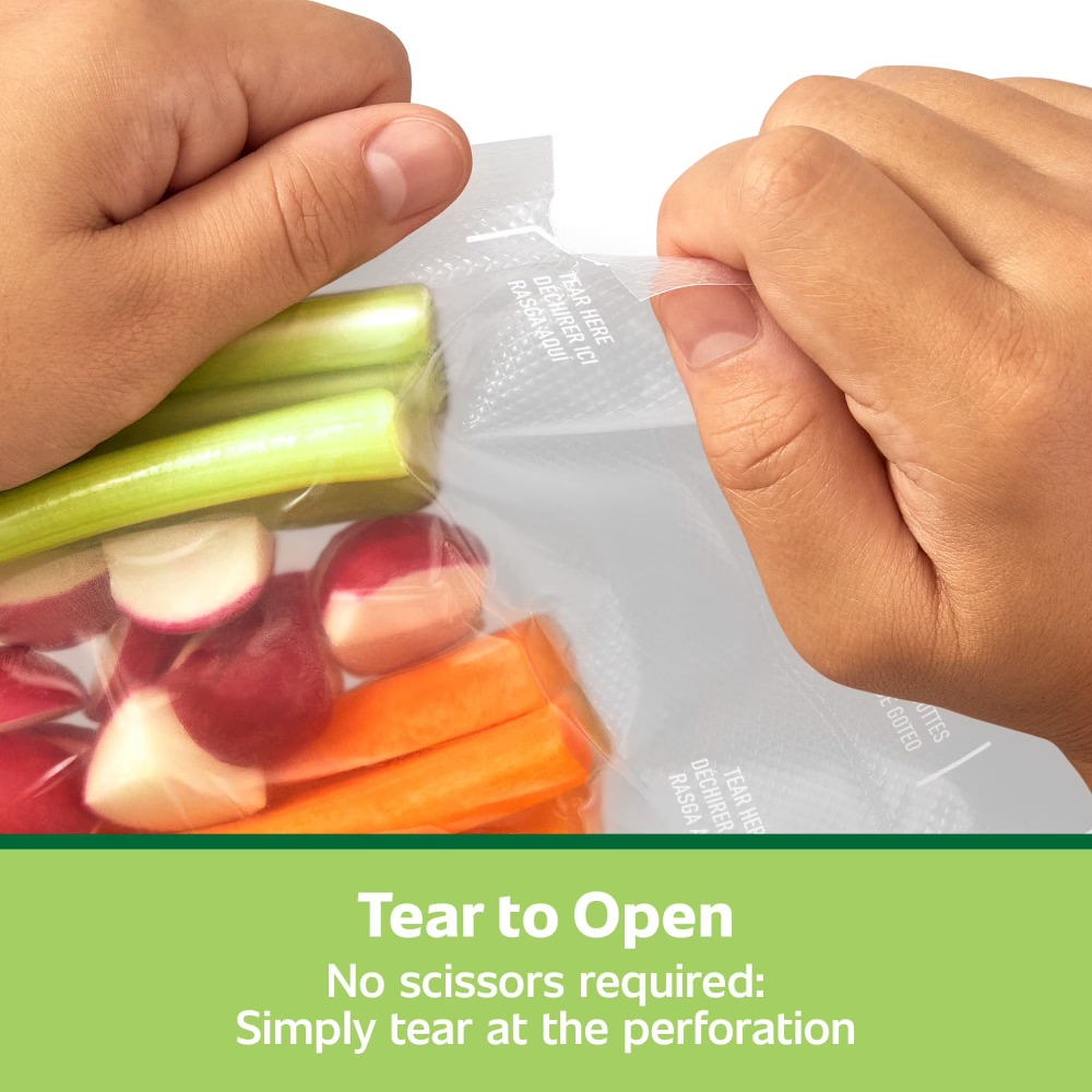 FoodSaver Pint Vacuum Seal Bag - đánh giá và giá Meal Prep Vacuum Seal