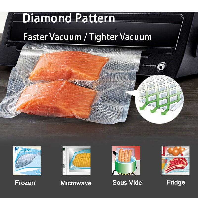 Custom Length Vacuum Sealer Ba - đánh giá và giá Meal Prep Vacuum Seal