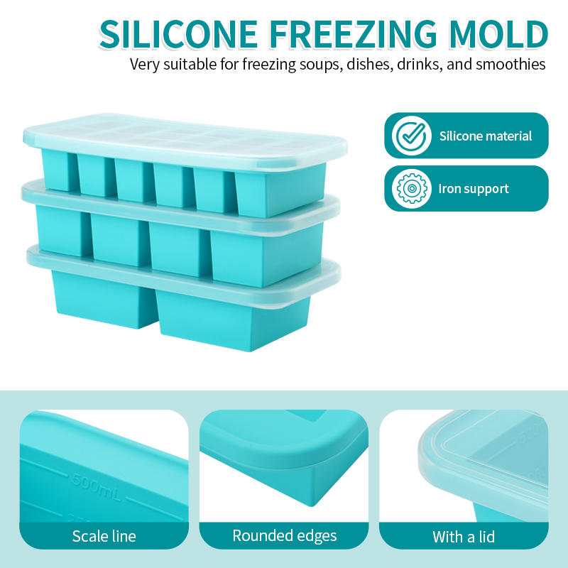 2 or 3-piece Silicone Freezer  - đánh giá và giá Meal Prep Chef