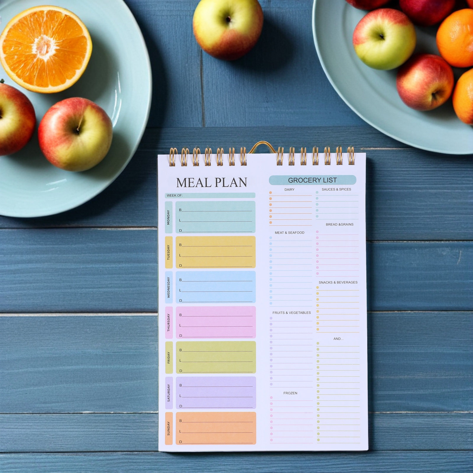 52Sheets Weekly Meal Planner N - đánh giá và giá Meal Prep Grocery List