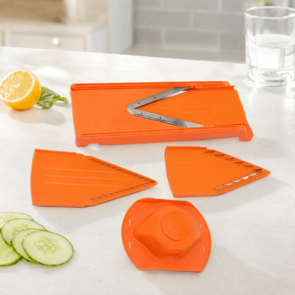 ABS Mandoline Cutter Stainless - đánh giá và giá Mandoline Slicer Guard
