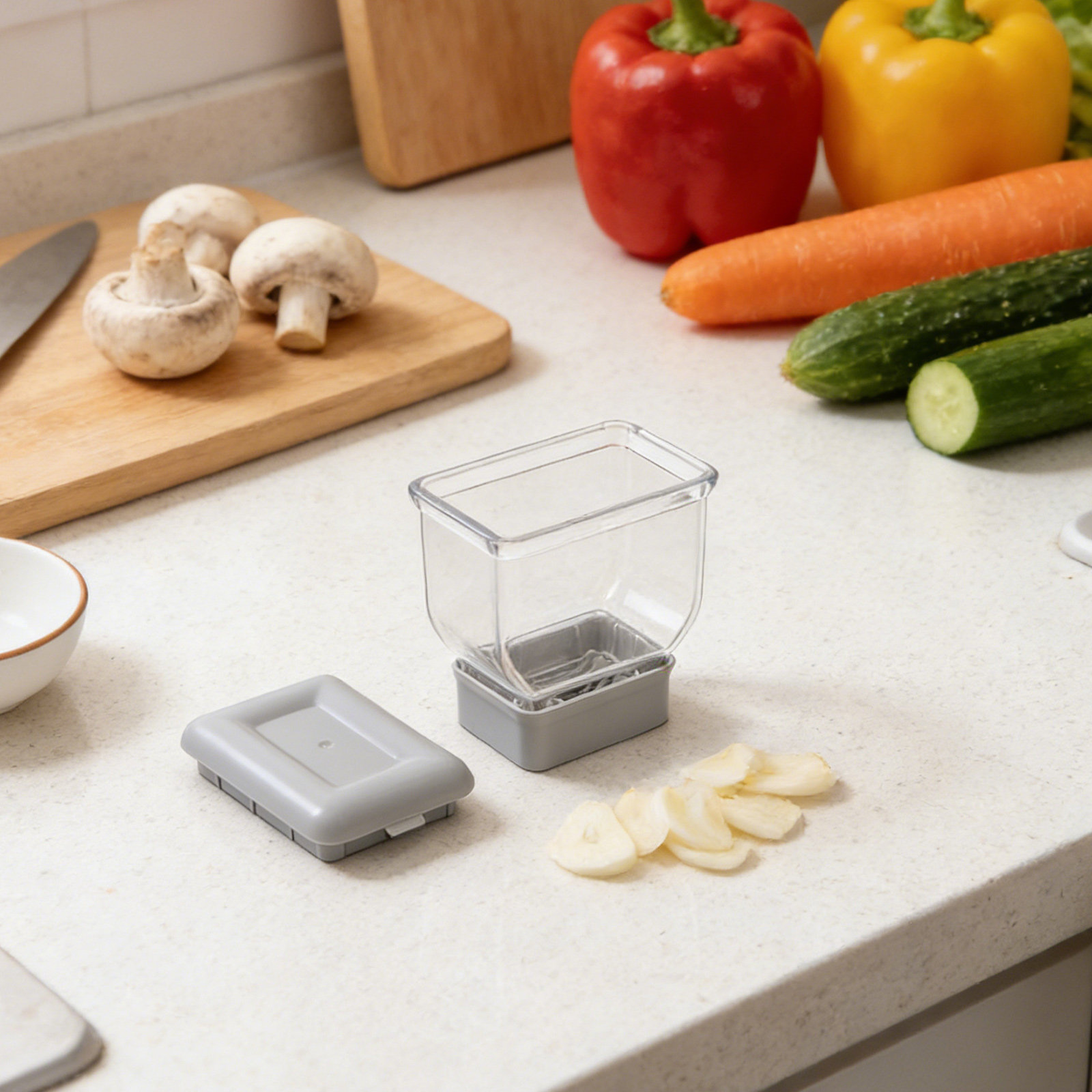 Mini Garlic Dicer Press Garlic - đánh giá và giá Meal Prep Quick And Easy