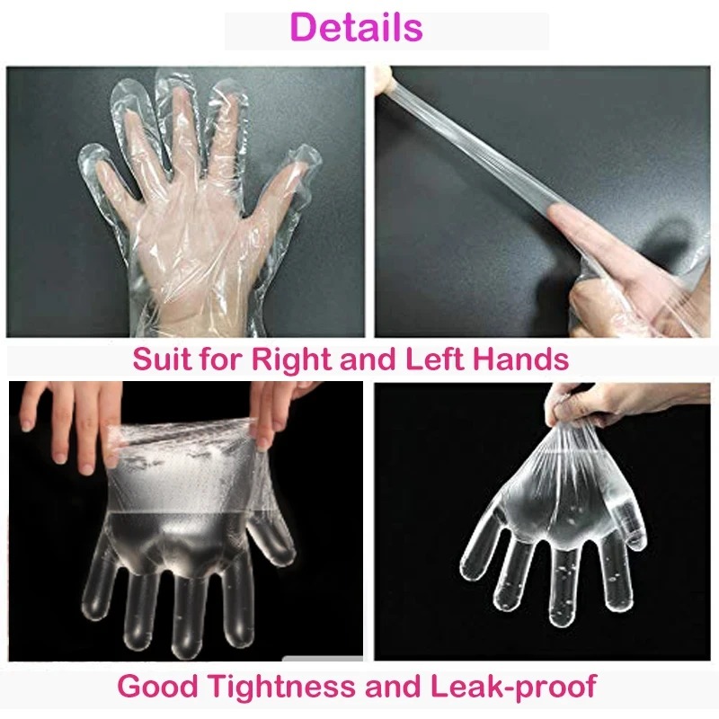 Clear Disposable Gloves Transp - đánh giá và giá Meal Prep Chef